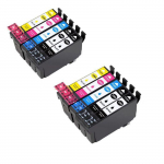 Cartouche d'encre - Epson - T2991 - Compatible - Pack de 10 - Multicolore