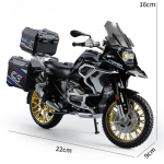Simulatsioon 1/10 M&otilde;&otilde;tkava BMW R 1250 GS Adventure Sulamist Mootorratta Mudel Laste Sulamist Mootorratta Mudel M&auml;nguasi Kollektsioon Kodu Kaunistus must