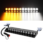 12LED H&auml;daabi LED Strobe Valgus Politsei Autole Veoautole Punane Sinine Merevaigu V&auml;rvi Valge LED Vilkur Majakas Hoiatustuli Autovalgusti Komplekt