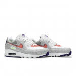 Nike Air Max 90 Taaskasutatud S&auml;rkide Pakk CT1684-100 EU 36.5 lilla/valge