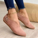 Naiste jalap&uuml;ksid Retro terava varbaga seemisnahast lamedad kingad Suvised vabaajajalatsid Naiste jalan&otilde;ud Zapatos De Mujer, suur suurus 35-43 35