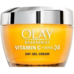 Olay Geelkreem AntiManchas C-vitamiini + AHA24, sisaldab C-vitamiini, AHA-d ja niatsiinamiidi s&auml;rava ja &uuml;htlase jume jaoks, 50 ml