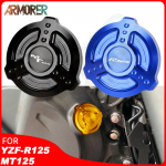 YAMAHA MT125 MT 125 MT-125 YZF-R125 YZF R125 YZFR125 Mootorratta Tarvikud Mootori &Otilde;lipaagi Kork &Otilde;lit&auml;ite Kork 2008 - NO LOGO Titanium