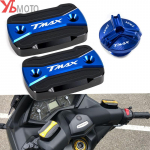 Mootorratta pidurivedeliku paagi &otilde;lipaagi kork k&uuml;tusepumba kate YAMAHA T-Max 500 TMAX 500 TMAX 530 SX DX 560 TECH Max TMAX jaoks 2pcs Brake Cap-Black