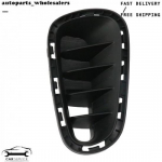 Passenger side Front Bumper Fog Lamp Cap Cover Black For 2018  KIA RIO