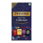 Twinings Klassikaliste teede kollektsioon, 4 maitset (English Breakfast, Earl Grey, Darjeeling, Assam), 24 &uuml;mbrikuga teepakki, 48 grammi