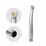 NICEDEN vaikne LED-turbiiniga &otilde;huturbiiniga surunupuga kaasaskantav hambaravi LED-k&otilde;rgsageduslik k&auml;siinstrument 5 LED-lambi ja LED-valgustiga 2 holes