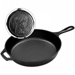 Lodge 26cm Hirvemustriga malmpann - M&auml;lestusv&auml;ljaanne