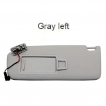 For Skoda Octavia 2015 2016 2017 2018   Interior Sunvisor With Mirror Front visor assembly Car accessories Gray left