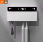 Xiaomi UV hambaharjahoidja Laetav Kiirkuivatav Hambaharja Nutikas Ladustamine Sterilisaator LED-ekraaniga Vannitoatarvikud valge