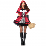 Halloweeni Punam&uuml;tsikese kost&uuml;&uuml;m, uus mudel, lossikuninganna kost&uuml;&uuml;m cosplay &uuml;likond, hunt ja vanaema S punane