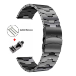 16 18mm 22mm 20mm Titaanist Metallist Rihm Huawei Watch 3Pro 46mm GT2/2e jaoks Rihm Samsung Galaxy Watch 3 45mm K&auml;ev&otilde;ru jaoks 22mm gray