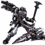 Sulamist Transforme M&auml;nguasjad Wei Ratsu Megatro Optimus Komand&ouml;r 2 &uuml;hes Lennuk Auto Roboti Mudel Detailsed Tegevusfiguurid Kogutav Kingitus valge