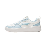 Li Ning First Cloud Wear resistant And Lightweight Low top Skateboard Shoes Women's Light Blue AGCV190-7 36