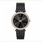 Michael Kors Darci Kvarts Hall T&auml;hik Hall Terasrihmaga K&auml;ekell Naistele - MK3432 must