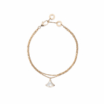 BVLGARI Divas Dream Seeria P&auml;rlmutter F&auml;nnikujuline K&auml;ev&otilde;ru Naiste k&auml;ev&otilde;ru Roosa Kuld BR857196 Box+Shopping Bag,Warranty Not Included,S/M