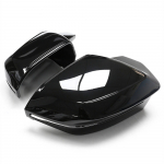 LHD Rearview Side Mirror Cover Cap Trim Gloss Black For BMW i5 5-Series G60 G61 G68 M60 M5 G90 i7 7-Series G70 X3 G45 2024 2025 2pcs