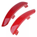 for 2008-2012 S40 V50 Volvo Rear Bumper Reflector Warning Reflective Strip 30763345 30763346 Left and Right red