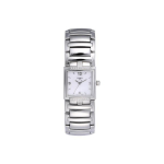 TISSOT Fanting Kollektsioon Kvartsmehhanism 30m Veekindlus Naiste K&auml;ekell 23*23.81mm 23*23.81mm T051.310.61.117.00 Silver Dial white