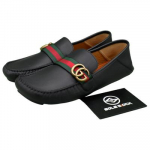 Gucci nahast GG mokassiinid Meeste Must 450891 DTM10 1060 46
