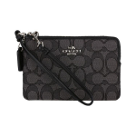 Coach Randmepakett 16 Kangast Pikk Rahakott Naiste Rahakott Must 64283-SVDK6 Basic Set (Bag+Dust Bag)