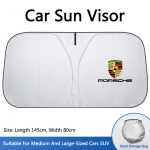 Auto esiklaasi p&auml;ikesekaitse visiir UV-kaitsekate Porsche Panamera Cayenne Taycan 911 718 Macan Carrera-GT 928 968 jaoks