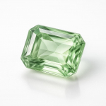 9.55 ct naturaalne Montana sinakasroheline safiir, sertifitseeritud smaragdl&otilde;ikega kivi 13.5 mm approx roheline