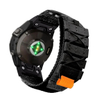 Uus kiirpaigaldusega nailonrihm Garmin Fenix7 7X 6X Pro/Epix Pro Gen 2 51mm 47mm/Fenix6 5Plus 5XPlus 22mm 26mm k&auml;ekellale For Garmin 26mmS black