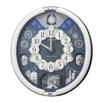 Seiko Kella Seinakell Kvartsmuusikaline Kolmekordne Valik 443 x 405 x 97 RE602S Kell, Kell, Kell, Analoog, Meloodia, H&otilde;bedane, mm,