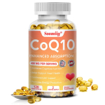 Koens&uuml;&uuml;m Q10 450 mg - 120 kapslit (V) - 100% Ubikinoon - Looduslik 120 Capsules