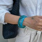 Ingemark Liialdatud &Uuml;mar Vaik Akr&uuml;&uuml;l Paks B&auml;nd R&otilde;ngas K&auml;ev&otilde;ru Naistele Uus Trend Boho Geomeetriline V&otilde;lu Lai K&auml;ev&otilde;ru Pulseras Ehted sinine