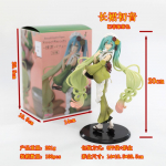 20C Hatsune Miku Kuju Loov Magus Matcha Parfee Kleit Riietusmudel M&auml;nguasi Piiramatu V&otilde;lu Kingituskogu Tegevuskuju PVC With box