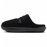 Nike Burrow SE Mugavad Kerged Libisemiskindlad Suletud Varvastega Tuhvlid Naiste Tuhvlid Must FJ6042-001 36.5