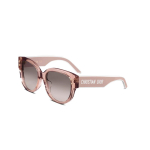 DIOR [Saadaval retseptiga] sangal logo ovaalsed p&auml;ikeseprillid naistele roosad Pink 55 prillikarp + pakendikarp + originaalkott roosa