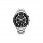 CITIZEN Eco-Drive seeria Satelliitvastuv&otilde;tja GPS-satelliidisignaali kalibreerimine Aeg Optiline Kvartsisulamist rihm 44mm Meeste k&auml;ekell Must sihverplaat CC CC4015-51E must