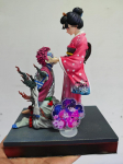 Laos Akaza Koyuki piiratud v&auml;ljaande PVC figuur Anime kuju Popart figuur Kingitus anime f&auml;nnidele Lauakaunistus M&auml;nguasi