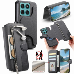 T&otilde;mblukk Magnetkaardi Pesad Rahakott Nahast &Uuml;&uuml;mbris Motorola G56 G15 G75 G85 G55 G35 Edge 60 Pro 50 Fusion Flip Kott Tasku Kate Motorola Moto G15 Power must