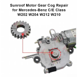 Katuseluugi mootori hammasratas COG Remont Mercedes Benz C E Klassi W202 W203 W204 W210 jaoks