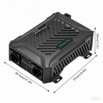 EL-i laos DATOUBOSS Automaatne kahetasandiline l&uuml;liti 12V 24V kuni AC 230V 220V 6000W V&otilde;imsus Auto Puhta siinuslaine Inverter & Muundurid 12V/24V TY-PSW6000W-A-EU 220/230/240V