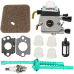 Karburaator STIHL FS38 FS45 FS46 FS55 KM55 FS85 jaoks koos &otilde;hu-k&uuml;tusefiltriga ja tihenditega, asendus OEM-i osanumber:4140-120-0619 H001