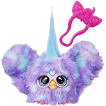 Hasbro Furby Karvapallid Lahe Mini S&otilde;ber, &Uuml;le 45 Heliga, Ainult Furby Keeles, Elektriline Pehmem&auml;nguasi, Alates 6 Aastast, Lilla G1400 Ehtne Toode
