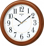 Seiko Kella Seinakell Raadio Puidust Pruun Puit KX388B Kell, Kontrollitud, Analoog, Raam, Viimistlus, pruun