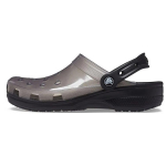 Crocs Unisex Classic L&auml;bipaistev Klomp Must Hall Libisemisvastane Kulumiskindel Klomp 206908-001 33-34