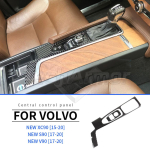 S&uuml;sinikkiudstiilis keskkonsooli korraldajakomplekt Volvo CX60 S60 V60 CX90 2018-2025 jaoks Type C must