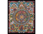 Tiibeti Mandala Buddha Thangka Vaip Seinale Riputatav 150X200CM