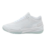 PUMA Court Pro 2 Unisex Klassikaline Mugavus Hingav Kangas S&uuml;nteetiline Nahk Keskmise S&auml;&auml;rega Korvpallikingad Valge 312180-04 42 white