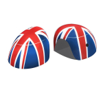 Tagurduspeegli katted K&uuml;lgpeegli katted Tarvikud Mini Cooper One JCW S Clubman Countryman F54 F55 F56 F57 F60 jaoks gqtsu22 right-hand drive&2015-2019(HOLE)