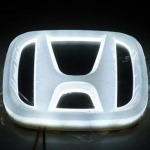 Honda Fiti jaoks Auto Esiv&otilde;re LED Tagumine Pagasiruumim&auml;rk Valgusm&auml;rk Kleebis Honda Accord Odyssey CRV Jazz Civic CITY Crosstour Inspire Pilot jaoks 9X7.5cm
