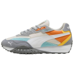 PUMA Blktop Rider Kulumiskindlad Madalad Vabaajajalatsid Meeste Valge Hall 395907-08 36 hall v&auml;rv
