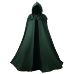 Keskaegne R&uuml;&uuml;tli keep pol&uuml;esterkangast Cosplay ja Halloweeni kost&uuml;&uuml;mideks t&auml;iskasvanutele L roheline